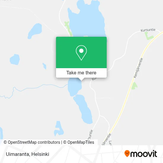 Uimaranta map