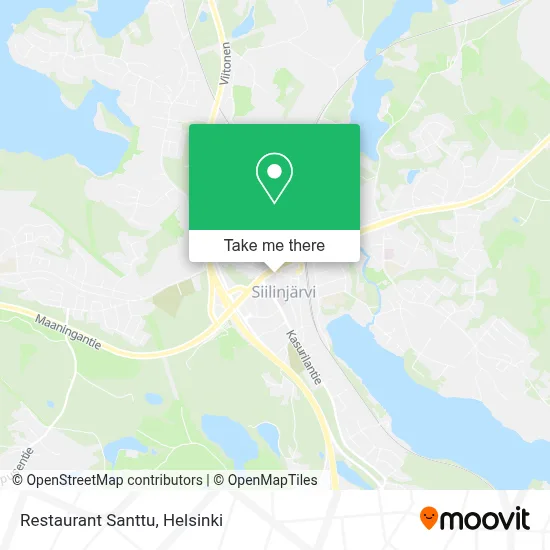 Restaurant Santtu map