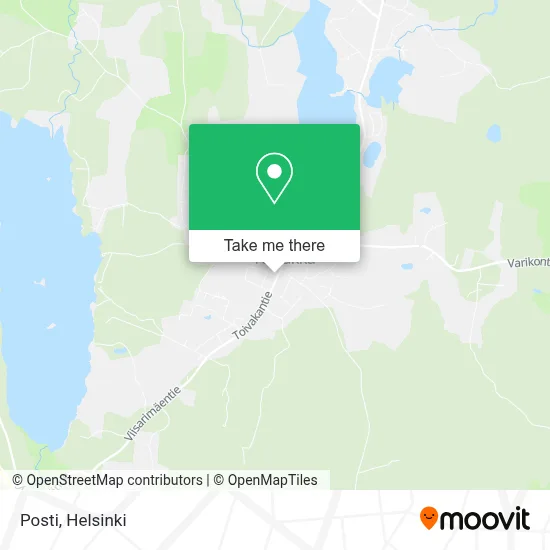 Posti map
