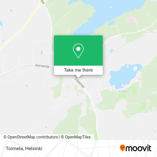 Toimela map