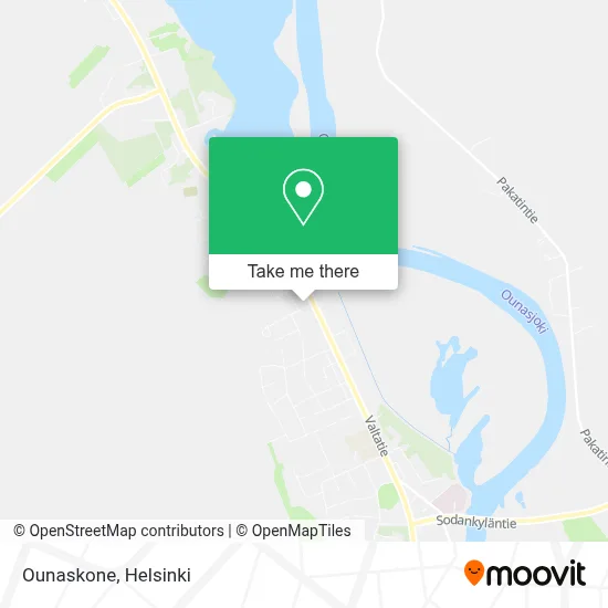 Ounaskone map