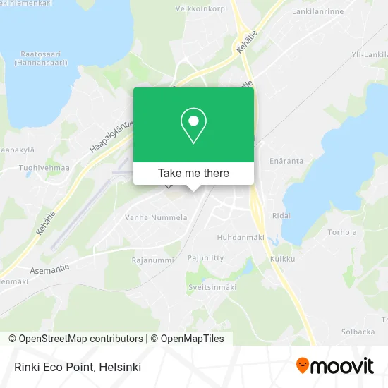 Rinki Eco Point map