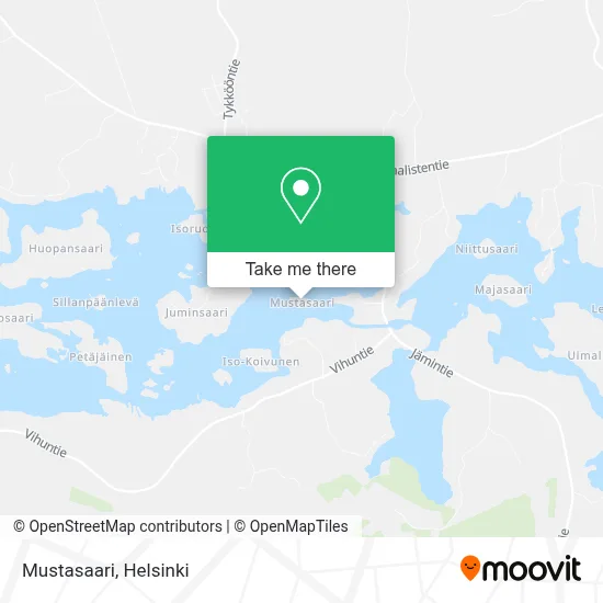 Mustasaari map