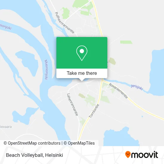 Beach Volleyball map