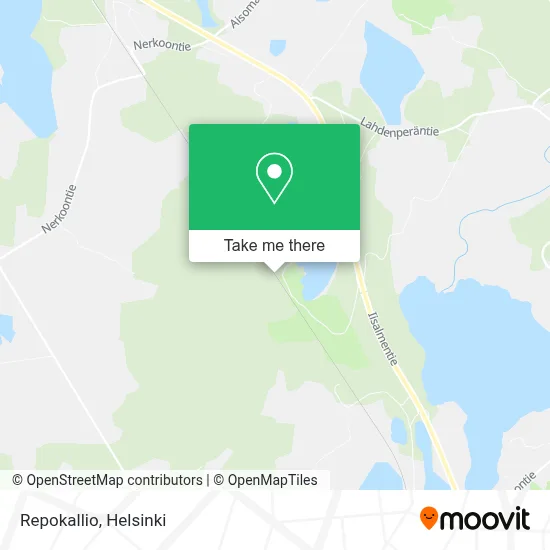 Repokallio map