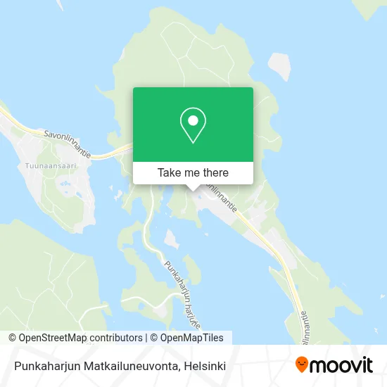 Punkaharju Tourism Information map