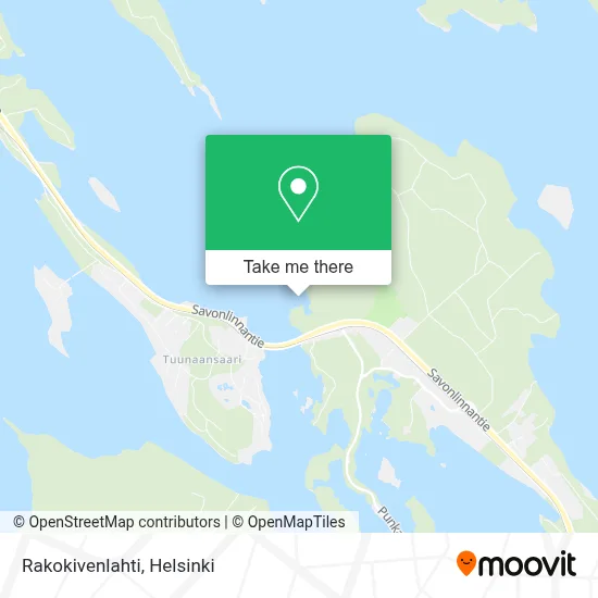 Rakokivenlahti map