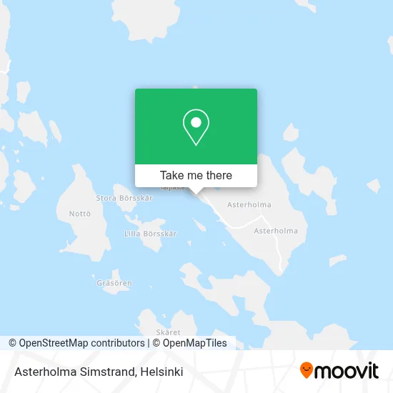 Asterholma Swimming Beach map