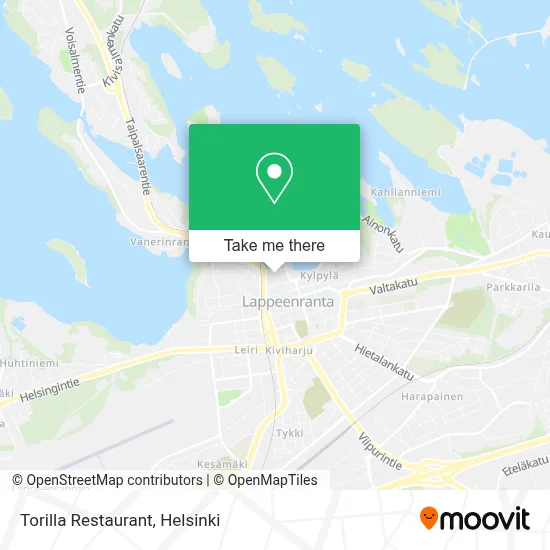 Restaurant at the Square map