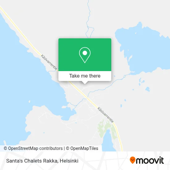 Santa's Chalets Rakka map