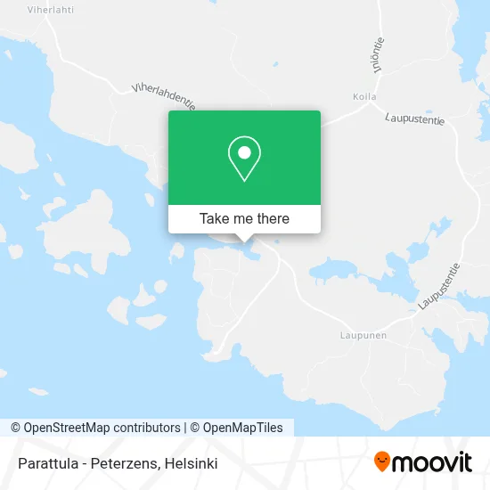 Parattula - Peterzens map