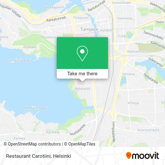 Carotiini Restaurant map