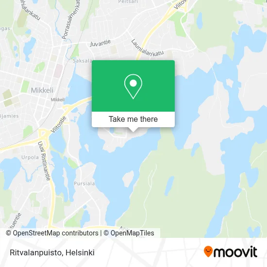 Ritvala Park map