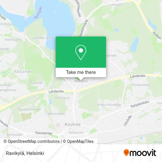 Ravikylä map