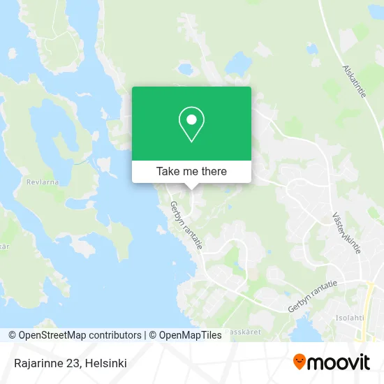 Rajarinne 23 map