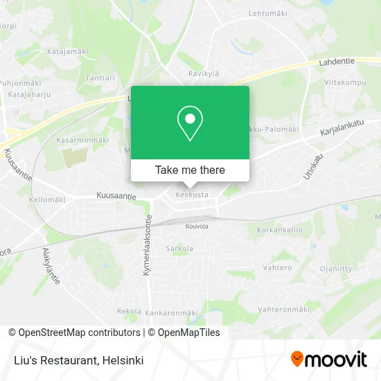 Liu's Restaurant map