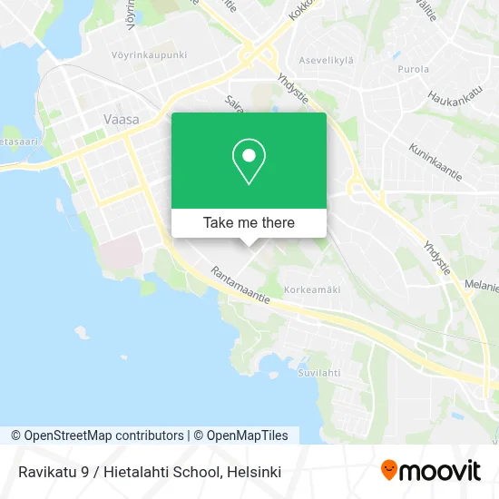 Ravikatu 9 / Hietalahti School map
