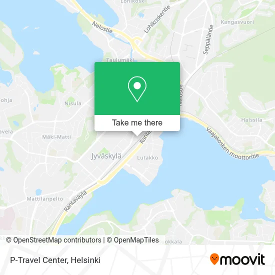 P-Travel Center map