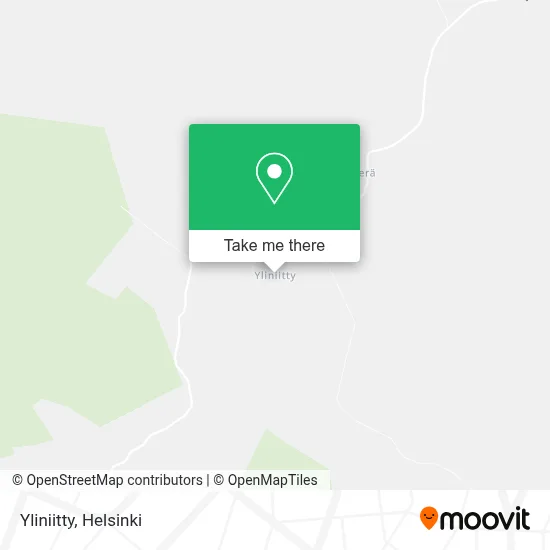 Yliniitty map