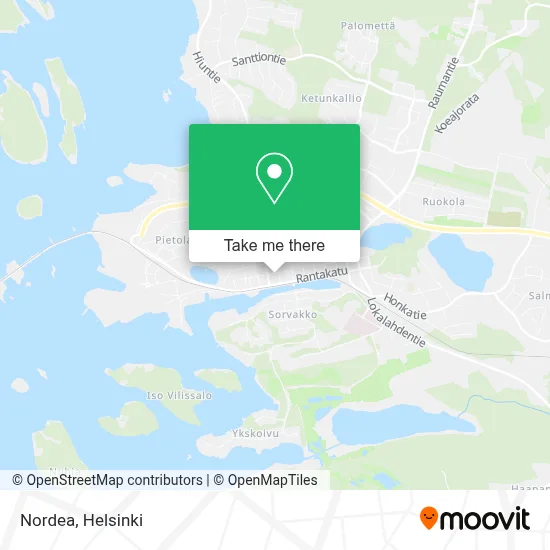 Nordea map