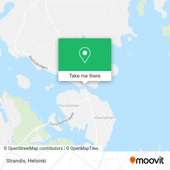 Strandis map