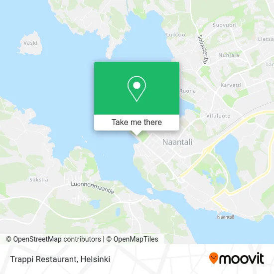 Restaurant Trappi map