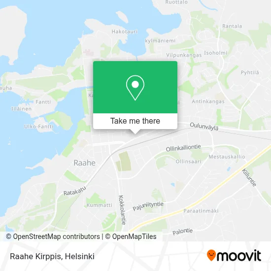 Raahe Flea Market map