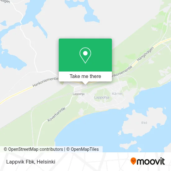 Lappvik Volunteer Fire Brigade map