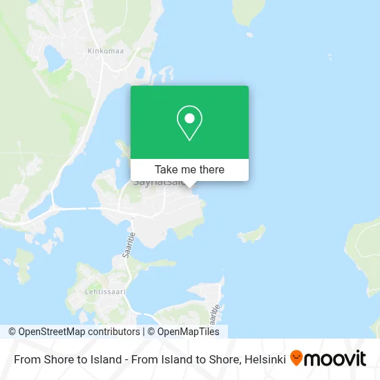From Shore to Island - From Island to Shore map