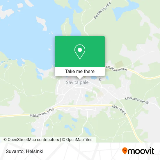 Suvanto map