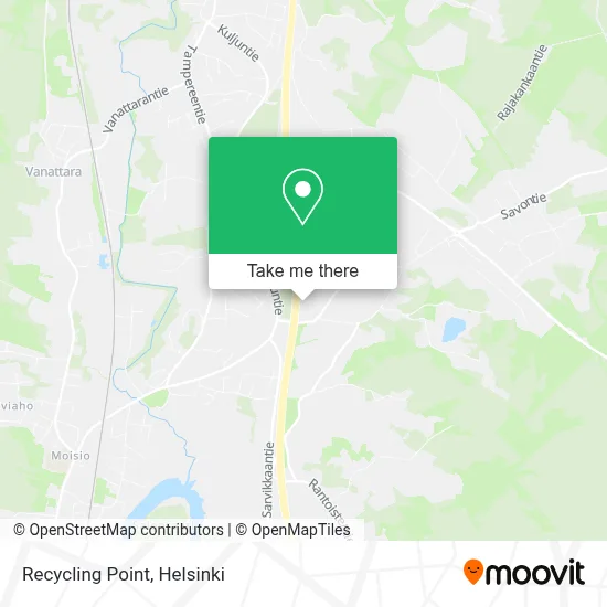 Rinki Recycling Point map