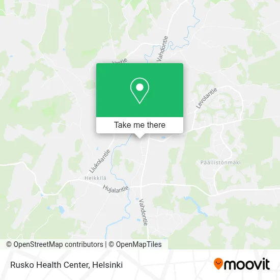 Rusko Health Center map