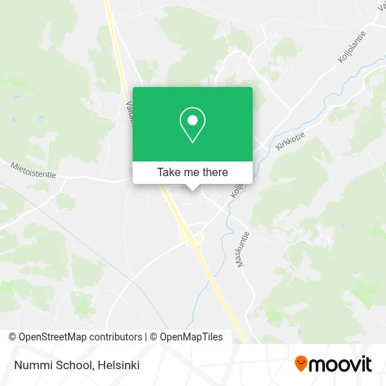 Nummi School map