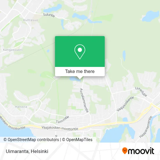 Uimaranta map