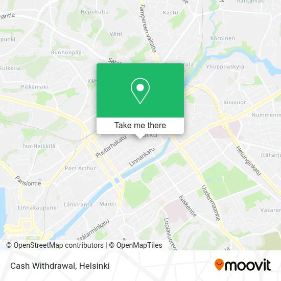 Cash Withdrawal map
