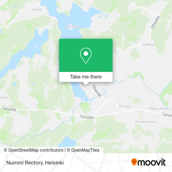 Nummi Rectory map