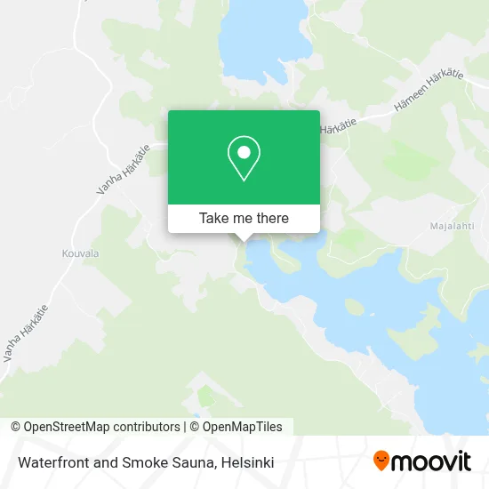 Smoke and Beach Sauna map