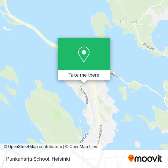 Punkaharju School map