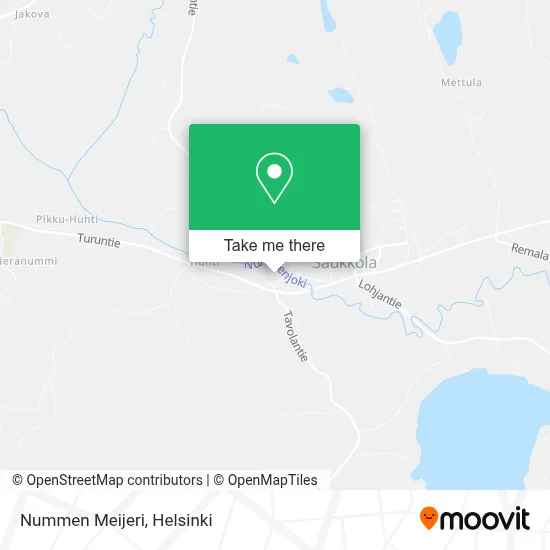 Nummi Dairy map