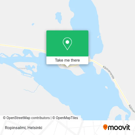Ropinsalmi map