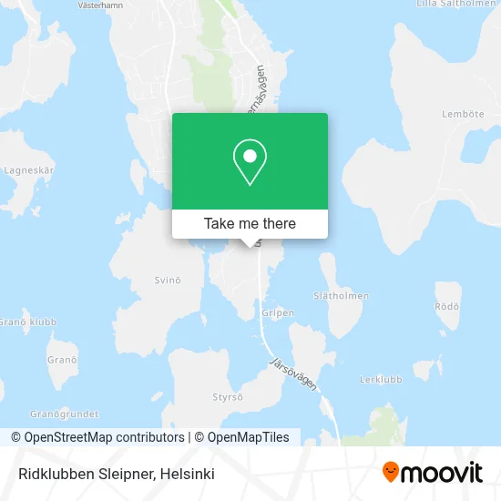 Sleipner Riding Club map