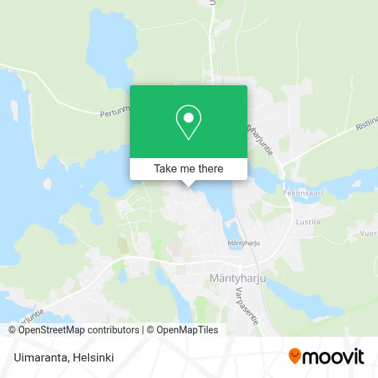Uimaranta map