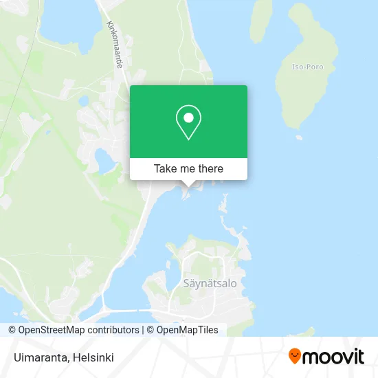 Uimaranta map