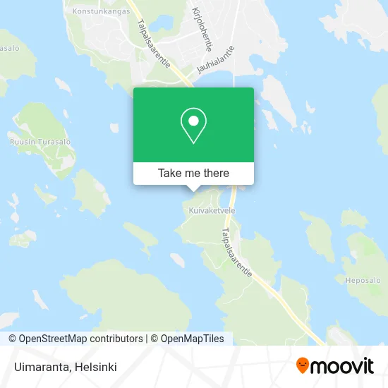 Uimaranta map