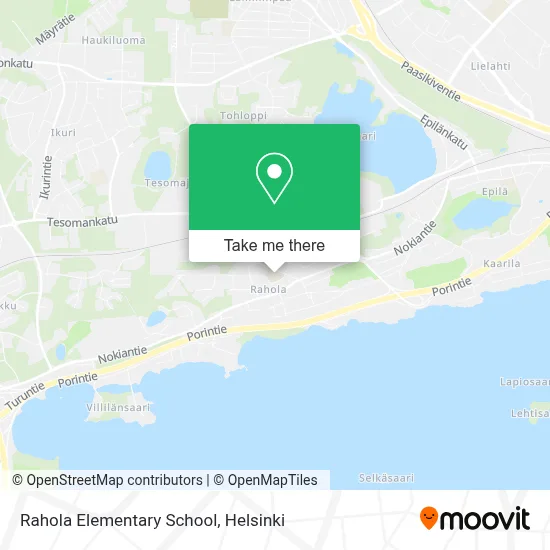 Rahola Elementary School map