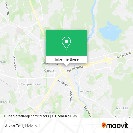 Alvan Talli map