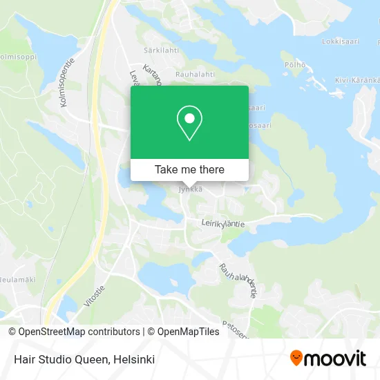 Hair Studio Queen map