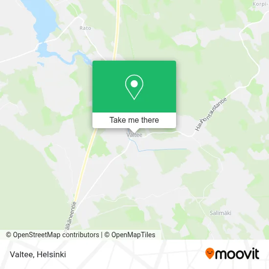 Valtee map
