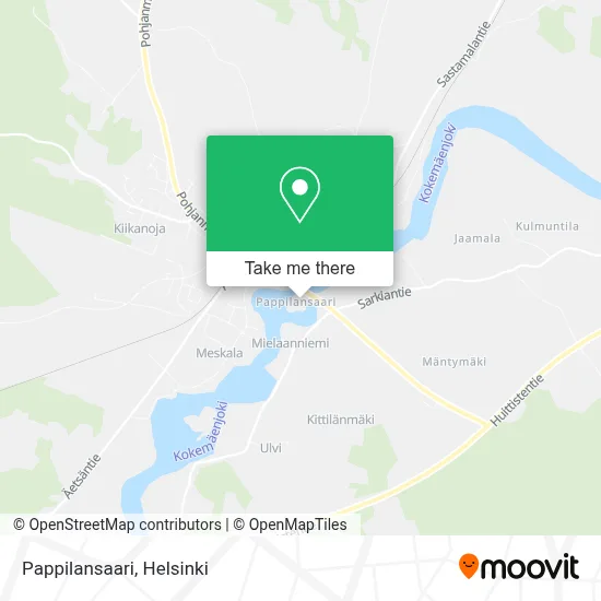 Pappilansaari map