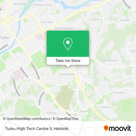 Turku High Tech Centre II map